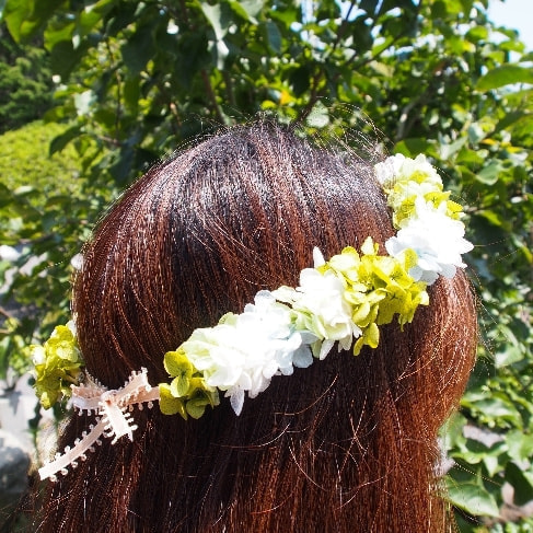 新婦用ヘアアクセ